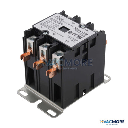 Carrier 3 Pole Contactor, 208/240V 50 Amp P282-0433A