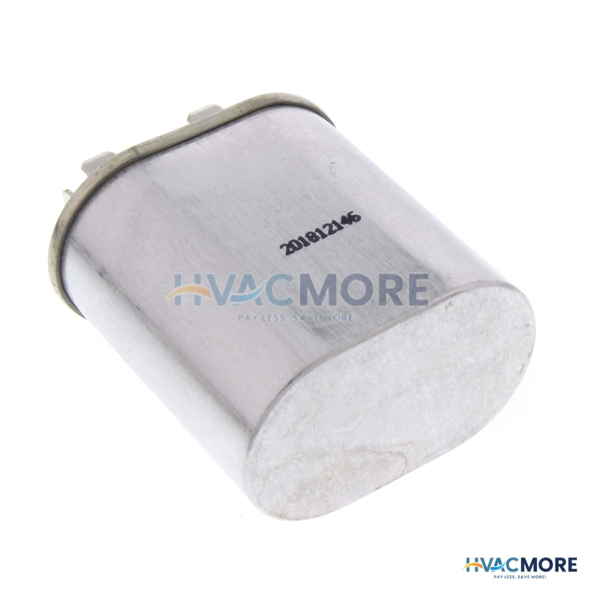 Carrier 370/440V Oval Run Capacitor, 5 MFD P291-0504