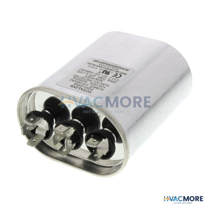 Carrier 5/5 MFD 440V Dual Oval Capacitor P291-0554