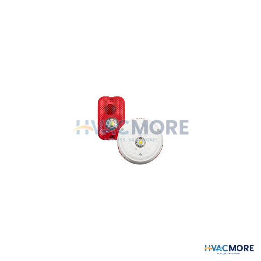 System Sensor 2-WIRE, Compact Horn Strobe, Wall (White) P2GWKLED-P