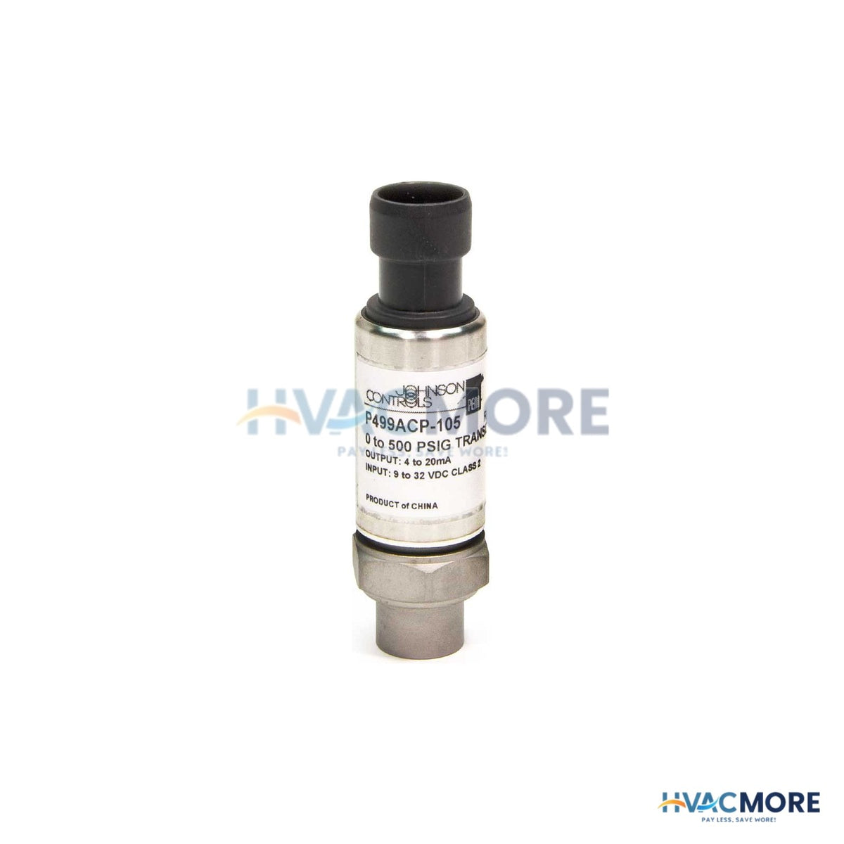 Johnson Controls 0-500 PSI Pressure Transducer Kit P499ACP-105K