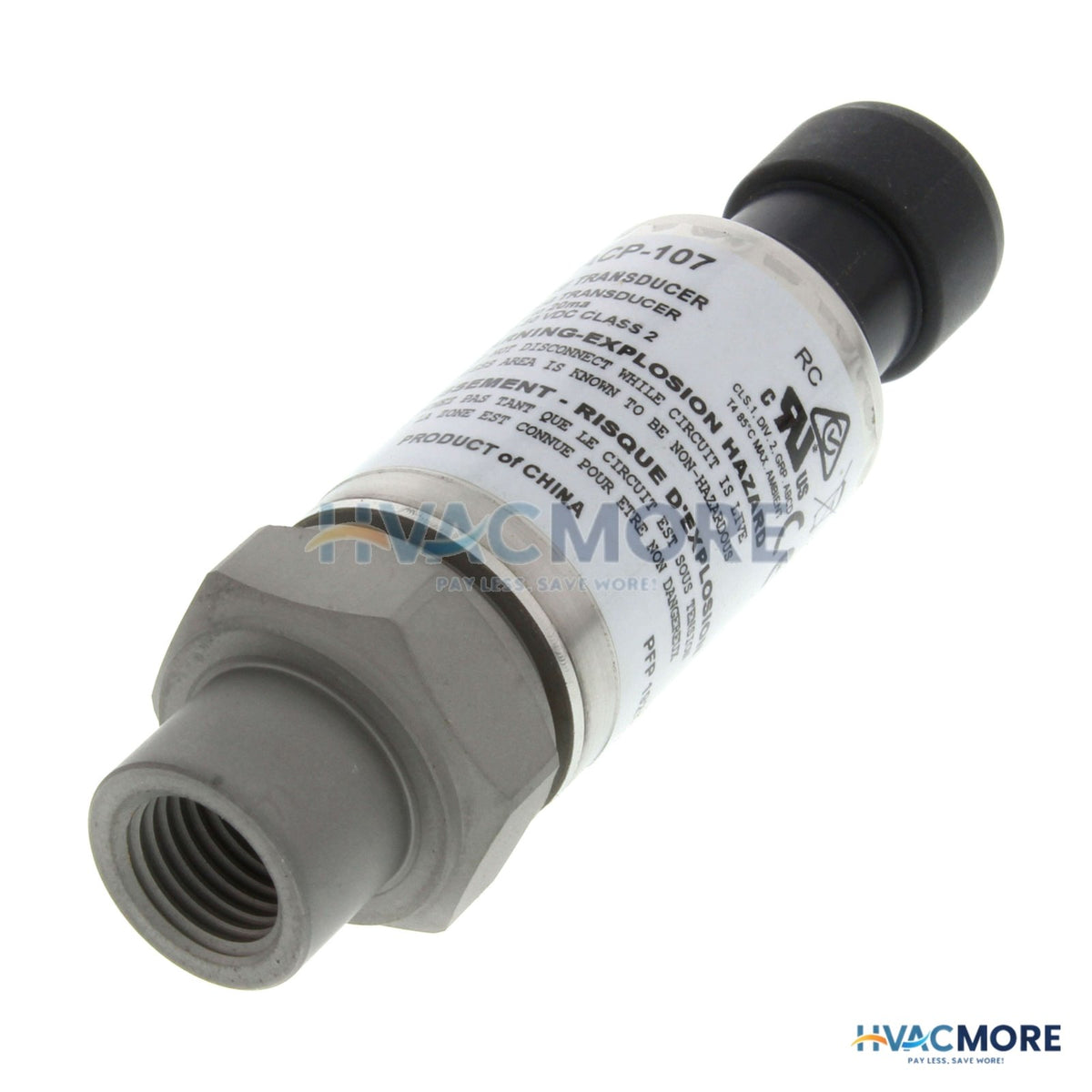Johnson Controls 1/4" 0-750 PSI Electronic Pressure Transducers W/ Harness P499RCP-107K