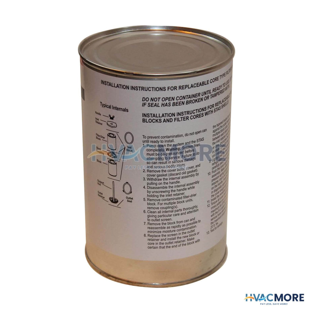 Carrier 48" Drier Core P506-8D48