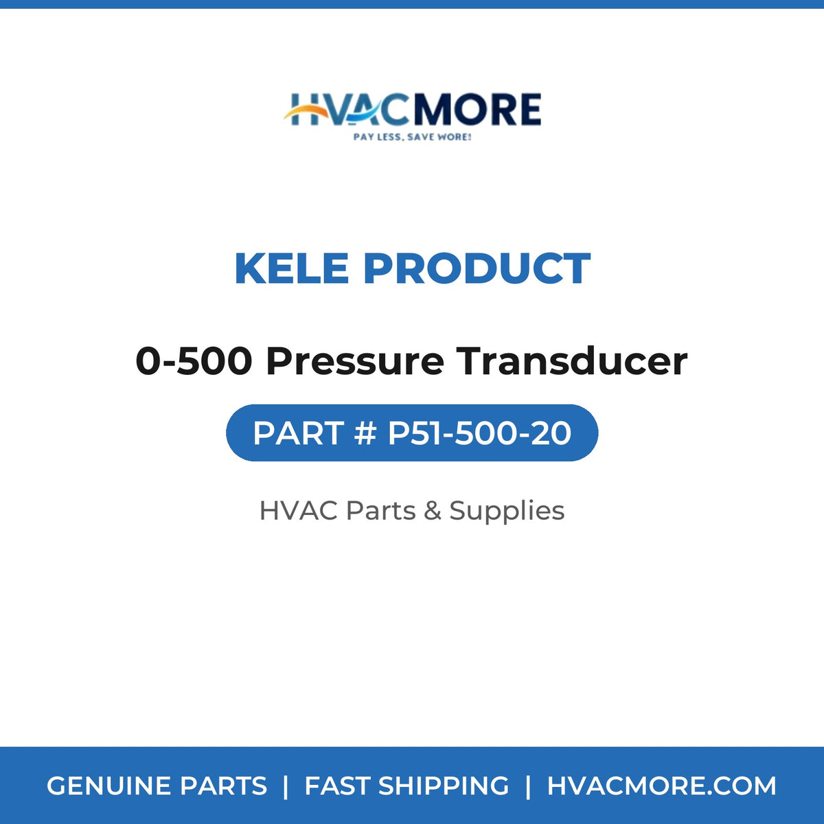 Kele Product 0-500 Pressure Transducer P51-500-20