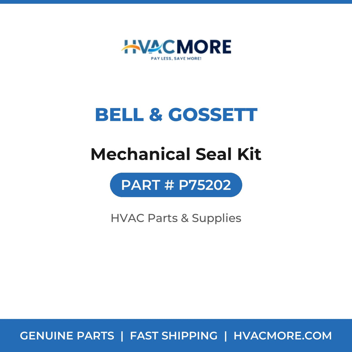 Bell & Gossett Mechanical Seal Kit P75202