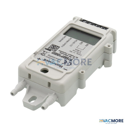 Honeywell 1.0", 2.5", 5", 10" W.C. Universal LCD Display Pressure Sensor W/ Panel/DIN Rail Mount P7660P1000D
