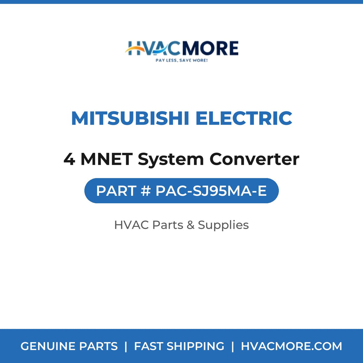 Mitsubishi Electric 4 MNET System Converter PAC-SJ95MA-E