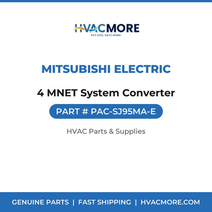 Mitsubishi Electric 4 MNET System Converter PAC-SJ95MA-E