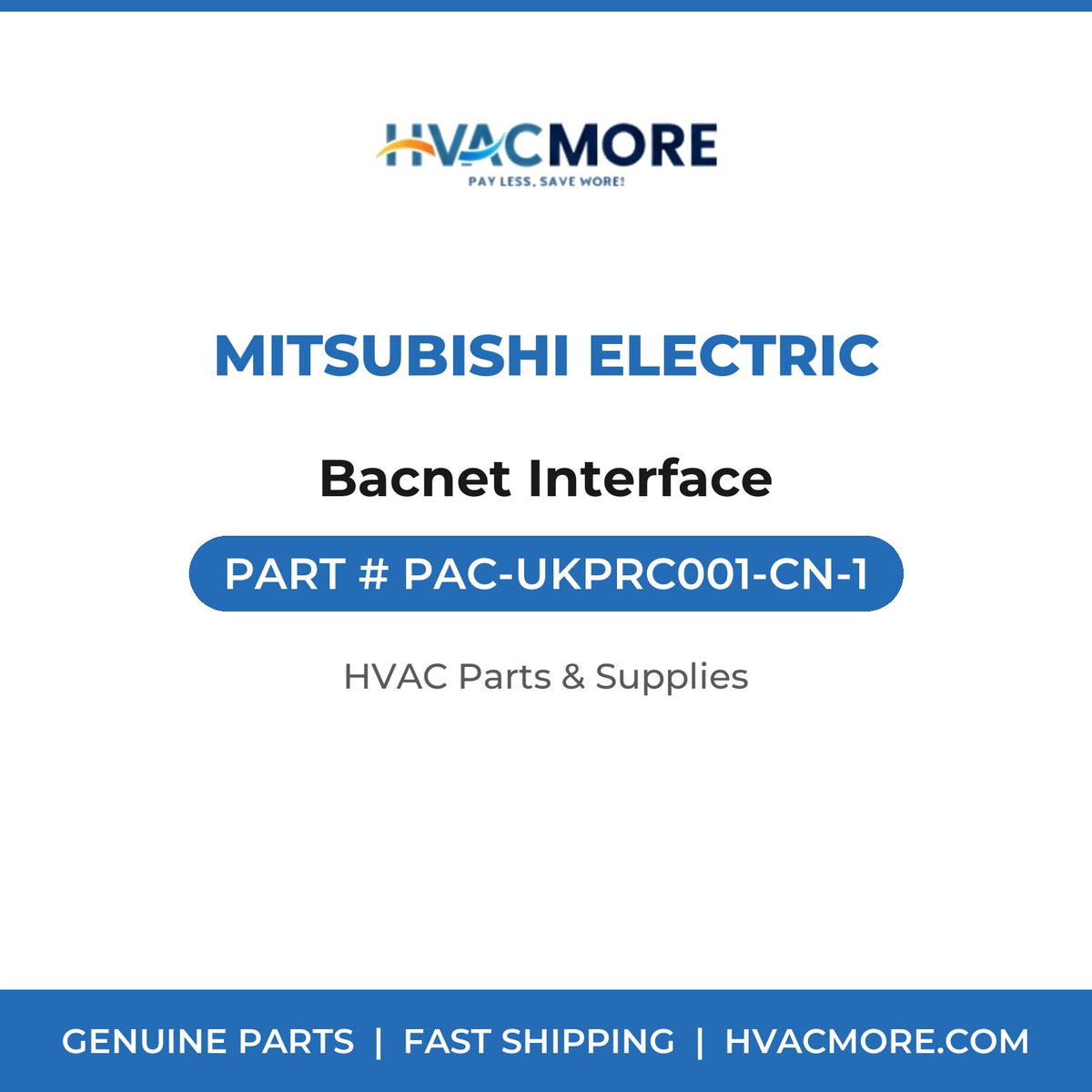 Mitsubishi Electric Bacnet Interface PAC-UKPRC001-CN-1