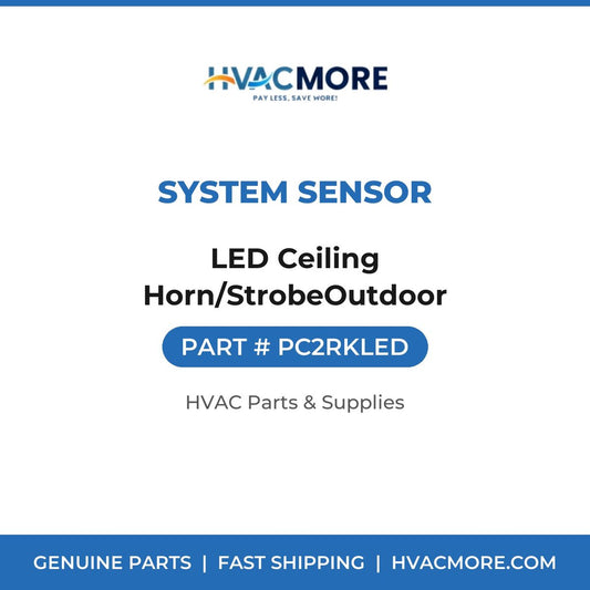 System Sensor LED Ceiling Horn/StrobeOutdoor PC2RKLED