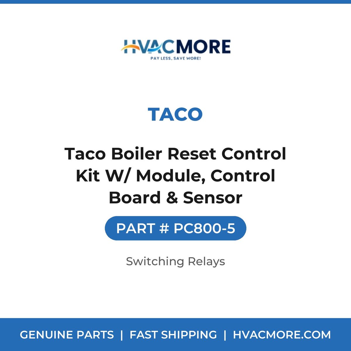 Taco Taco Boiler Reset Control Kit W/ Module, Control Board & Sensor PC800-5