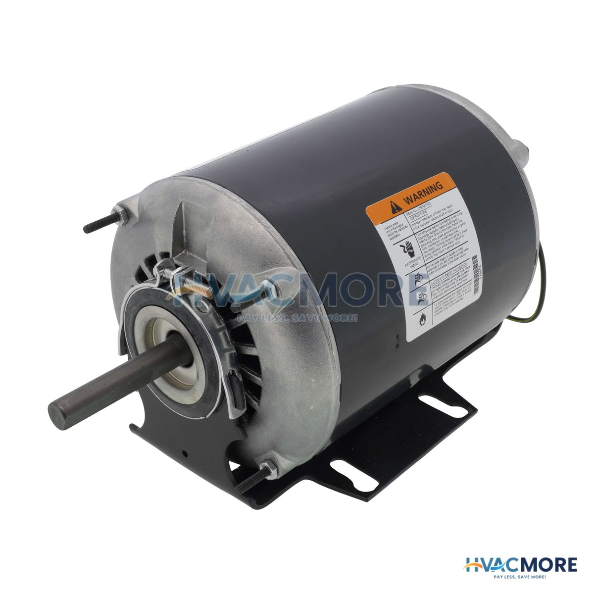 US Motors 1 Spd Belted Fan/Blower Motor (115/208/230V, 1/2 HP, 1725 RPM) PD6006