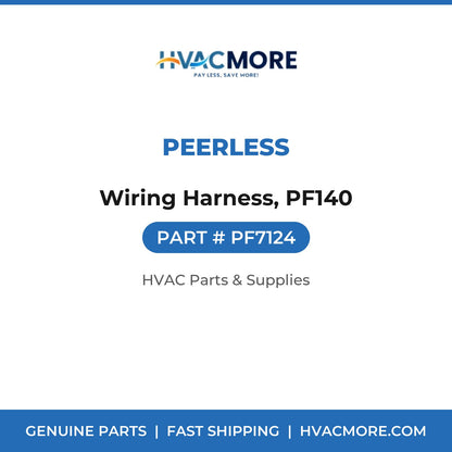 Peerless Wiring Harness, PF140 PF7124