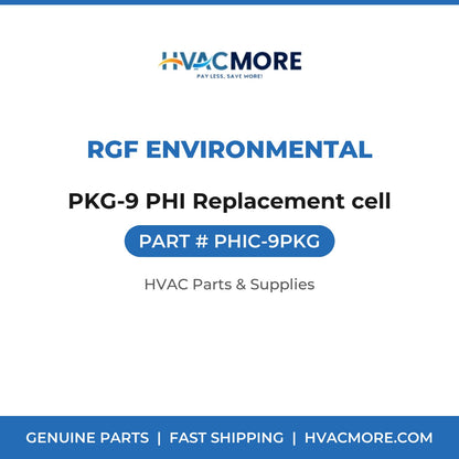 RGF Environmental PKG-9 PHI Replacement cell PHIC-9PKG