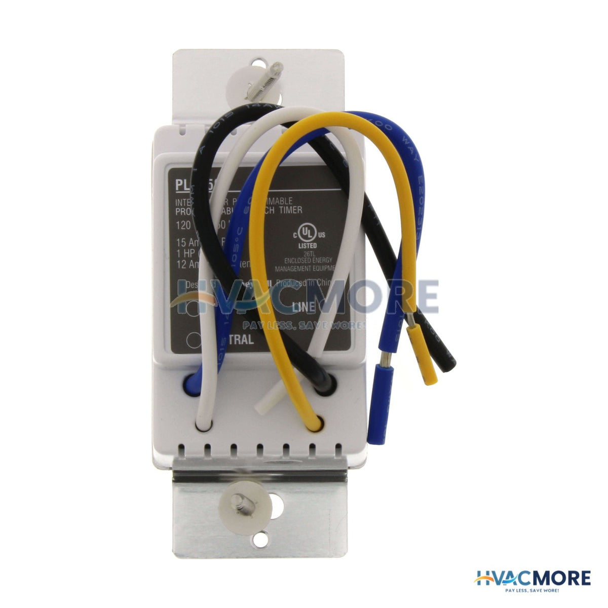 Honeywell Home EconoSwitch 7-DAY Prog. Wall Switch W/ Solar Timetable (White) PLS750C1000