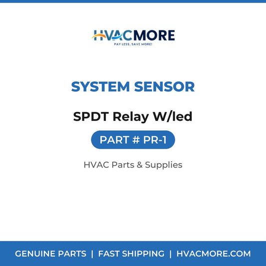 System Sensor SPDT Relay W/led PR-1