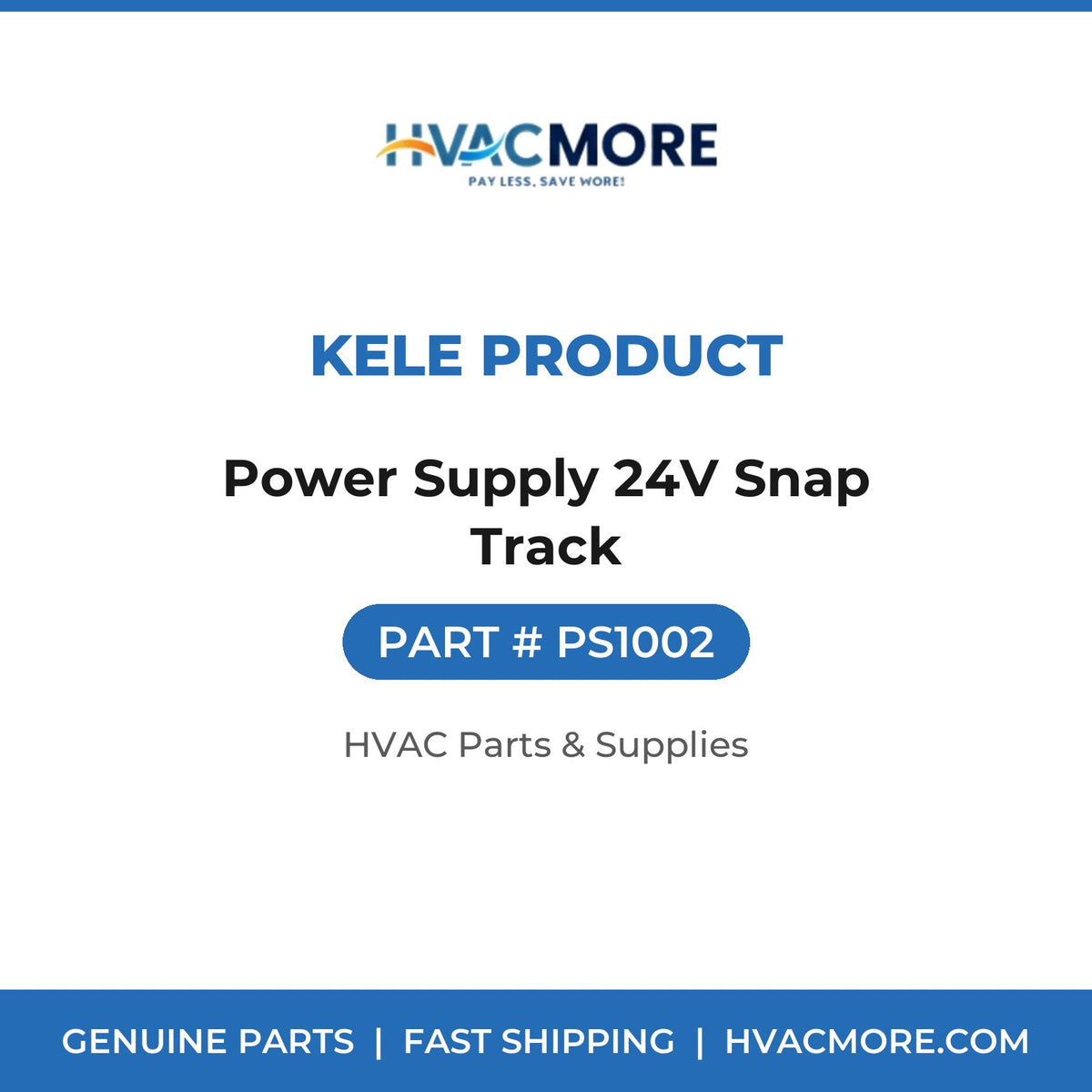 Kele Product Power Supply 24V Snap Track PS1002