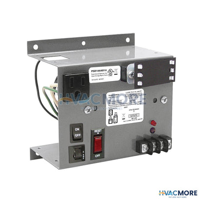 Functional Devices Panel Mount Single 100VA Power Supply, 120 VAC to 24 VAC PSB100AB10