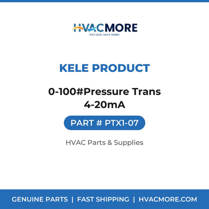Kele Product 0-100#Pressure Trans 4-20mA PTX1-07
