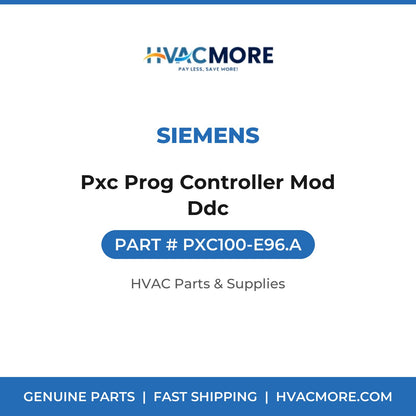 Siemens Pxc Prog Controller Mod Ddc PXC100-E96.A