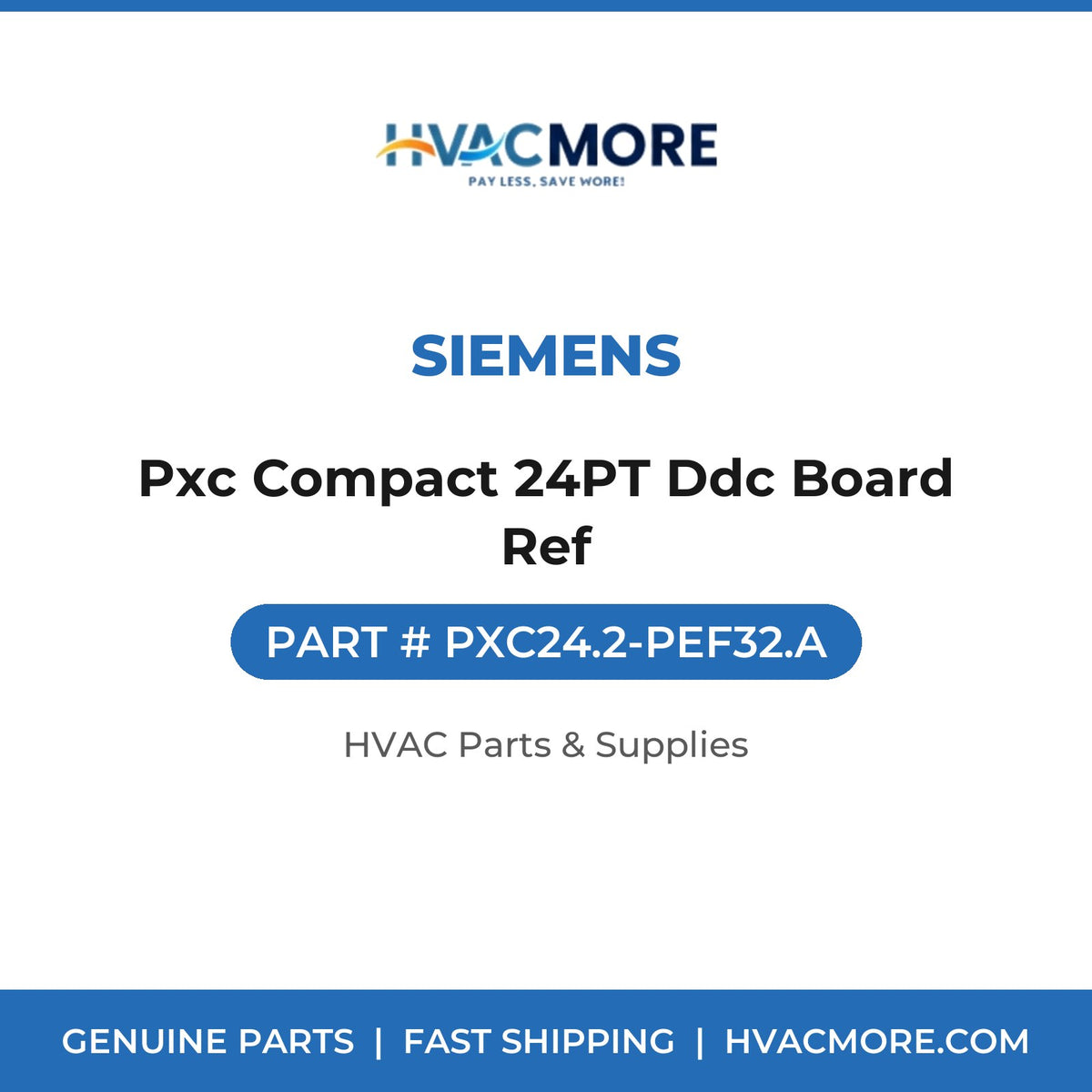 Siemens Pxc Compact 24PT Ddc Board Ref PXC24.2-PEF32.A