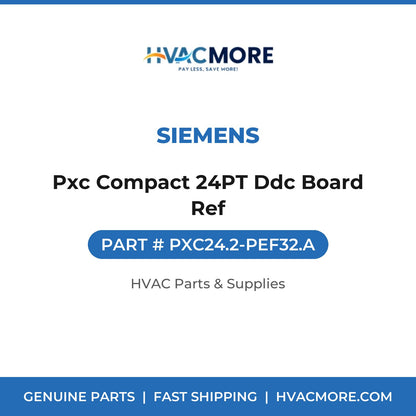 Siemens Pxc Compact 24PT Ddc Board Ref PXC24.2-PEF32.A