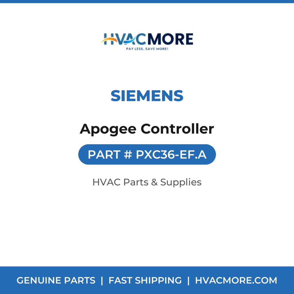 Siemens Apogee Controller PXC36-EF.A