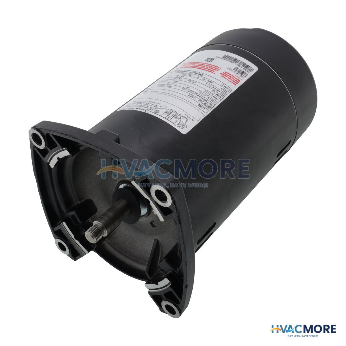 Century 1/2 HP 230/115V Jet Pump Motor, 1 PH, 3450 RPM, 48Y Frame, ODP Q1052