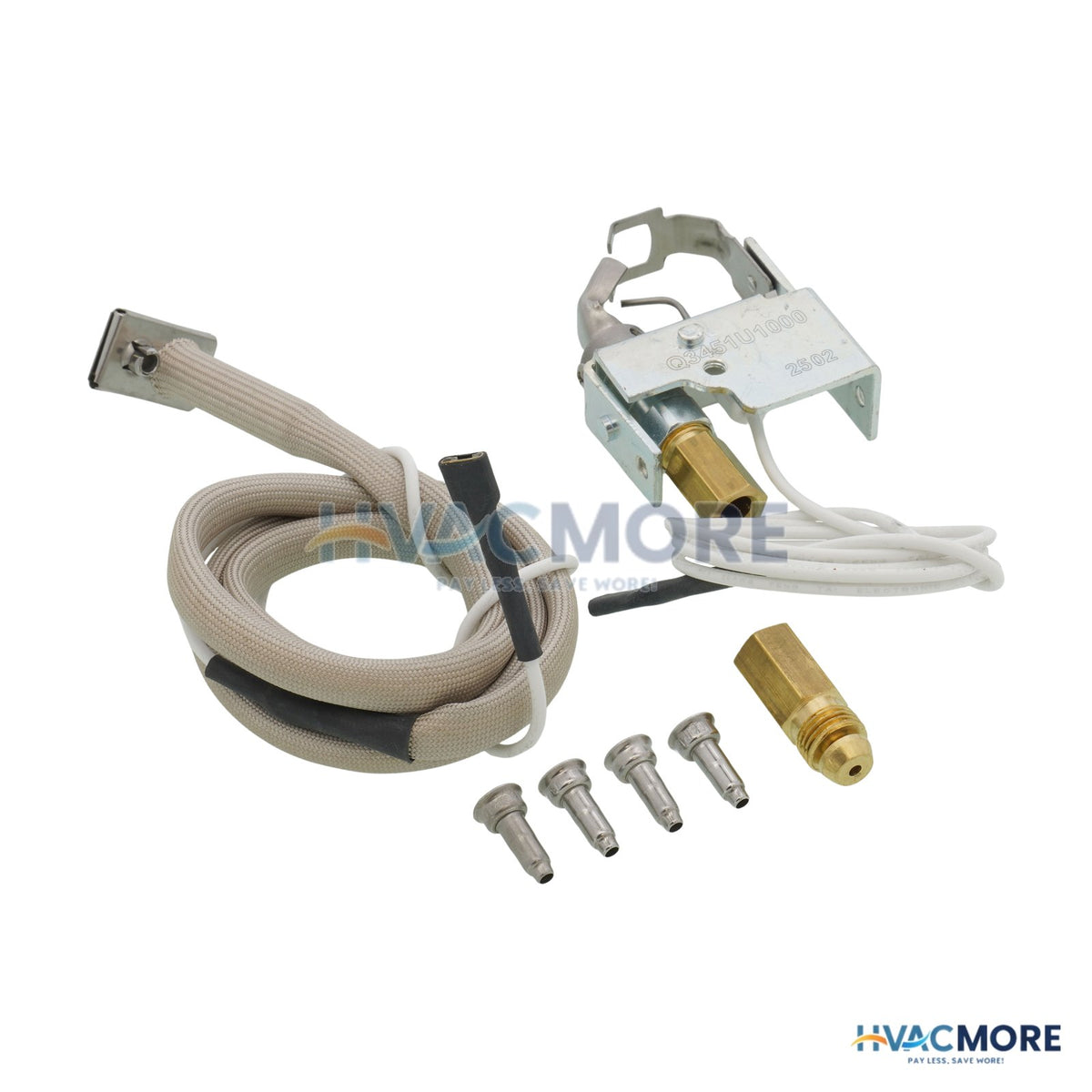Resideo Universal Intermittent Pilot Burner W/ Target Style Hood & Integral Ignition Wire Q3451U1000