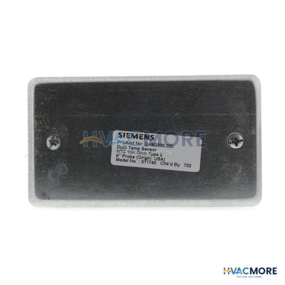 Siemens 8" NTC Type 2 Duct Point Temperature Sensor - 10k Ohm QAM2030.020