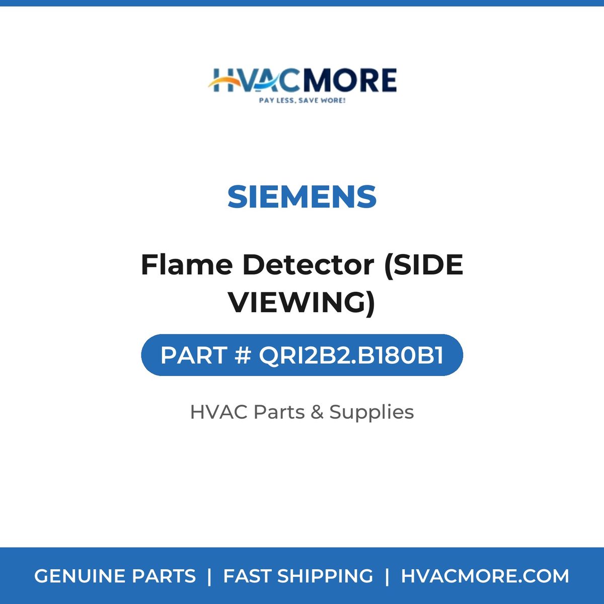 Siemens Flame Detector (SIDE VIEWING) QRI2B2.B180B1