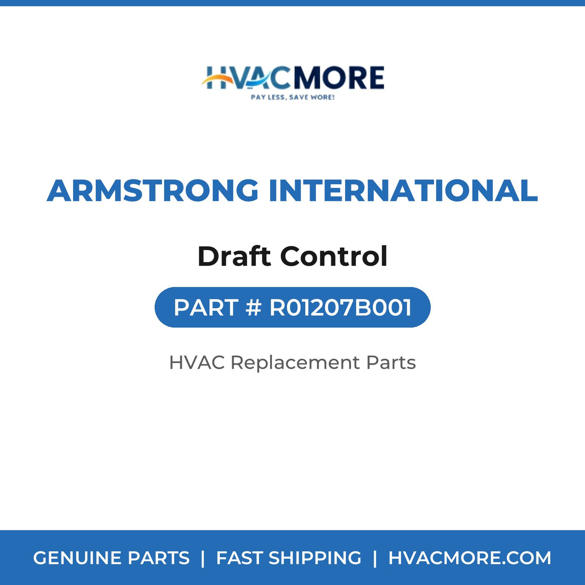 Armstrong International Draft Control R01207B001