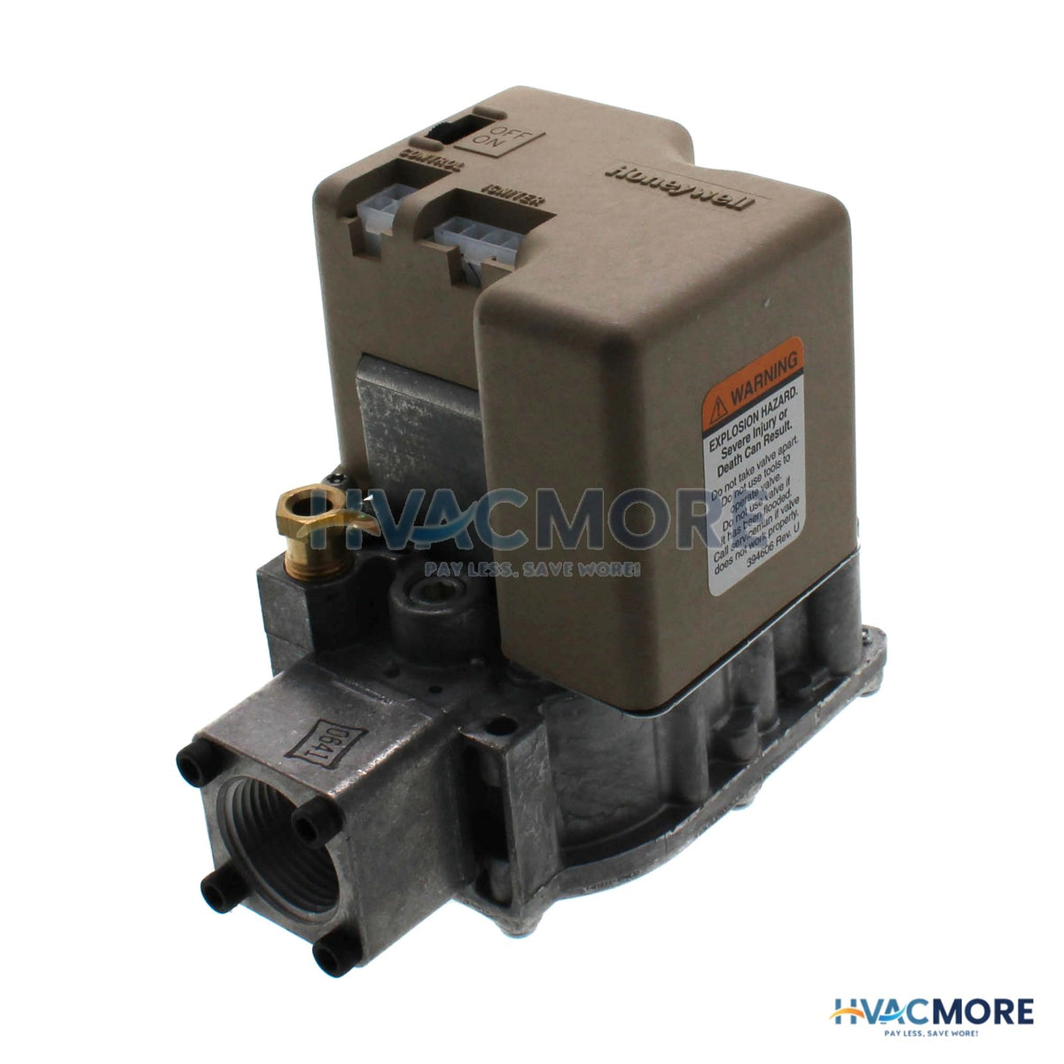 Laars 24V 9"Wc LP 1/2" x 3/4" Gas Valve R0384800