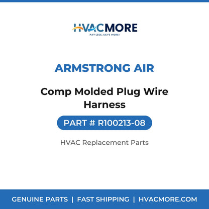 Armstrong Air Comp Molded Plug Wire Harness R100213-08
