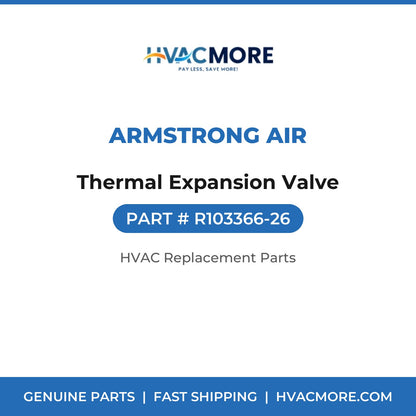 Armstrong Air Thermal Expansion Valve R103366-26