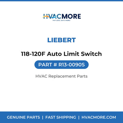 Liebert 118-120F Auto Limit Switch R13-0090S