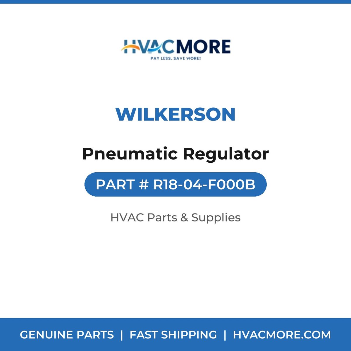 Wilkerson Pneumatic Regulator R18-04-F000B