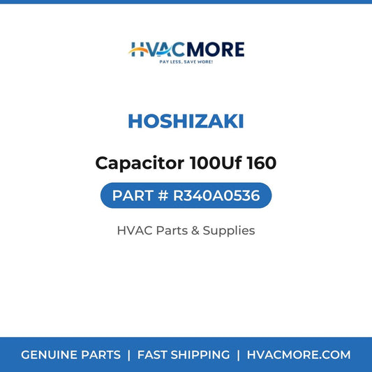 Hoshizaki Capacitor 100Uf 160 R340A0536