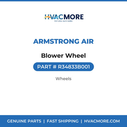 Armstrong Air Blower Wheel R34833B001