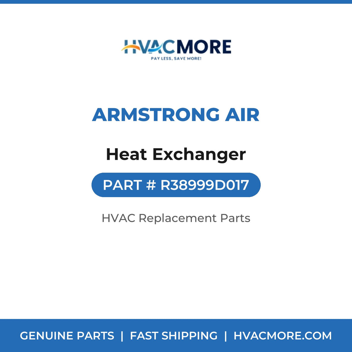 Armstrong Air Heat Exchanger R38999D017