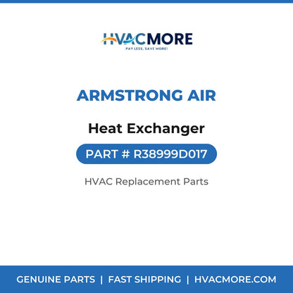 Armstrong Air Heat Exchanger R38999D017