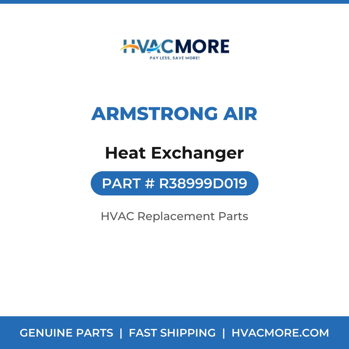 Armstrong Air Heat Exchanger R38999D019