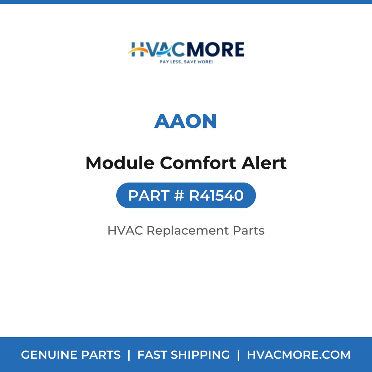 AAON Module Comfort Alert R41540