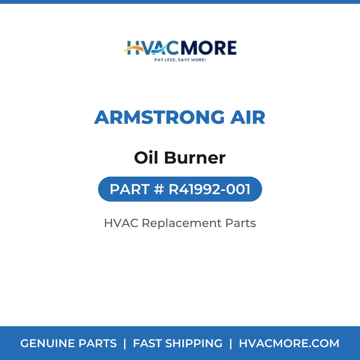 Armstrong Air Oil Burner R41992-001