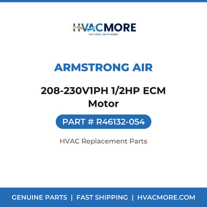 Armstrong Air 208-230V1PH 1/2HP ECM Motor R46132-054