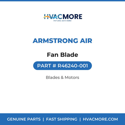 Armstrong Air Fan Blade R46240-001