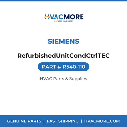 Siemens RefurbishedUnitCondCtrlTEC R540-110