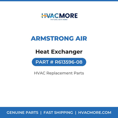 Armstrong Air Heat Exchanger R613596-08