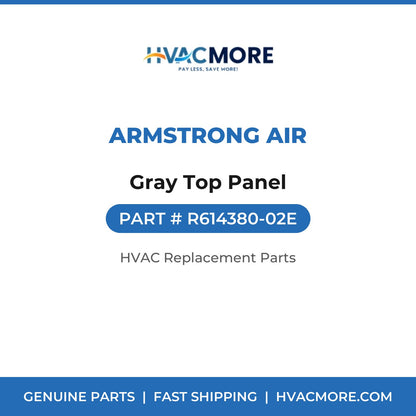 Armstrong Air Gray Top Panel R614380-02E