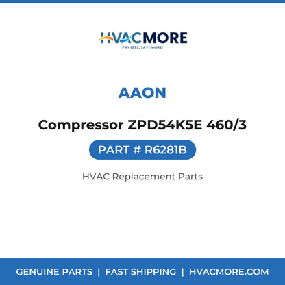 AAON Compressor ZPD54K5E 460/3 R6281B